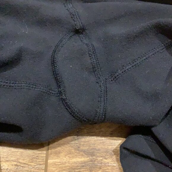 Lululemon full length leggings with neon stripes and ruff… - Picture 9 of 11